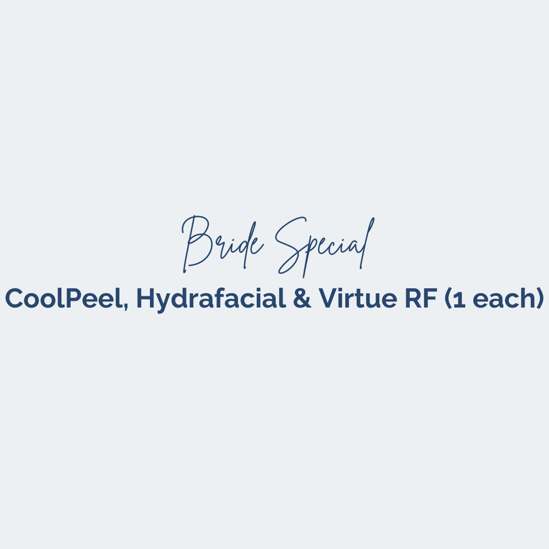 CoolPeel, Hydrafacial & Virtue RF (1 each)